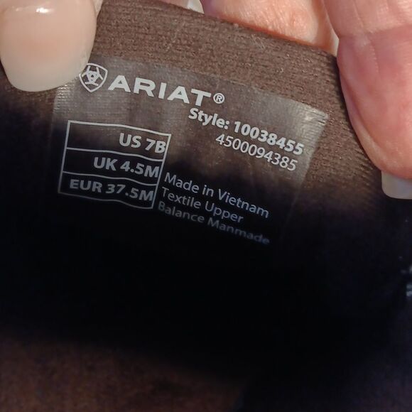 Ariat Hilo Leopard Print Slipon Shoes - Picture 5 of 7